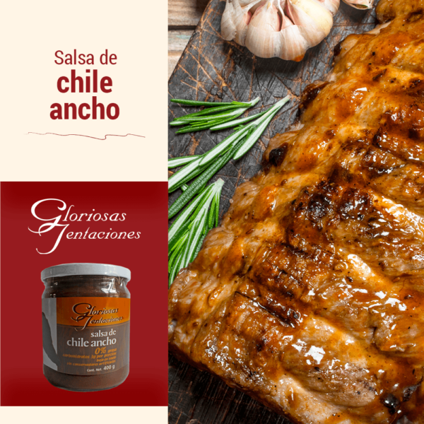 Salsa de Chile Ancho 220gr - Image 3