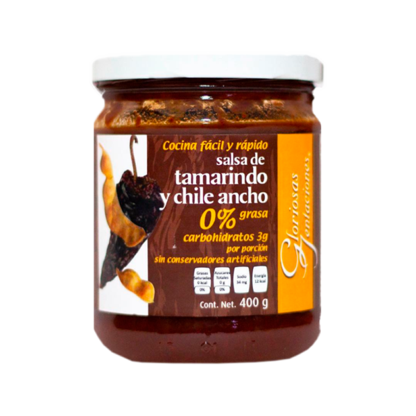 Salsa de Tamarindo y Chile Ancho 400gr