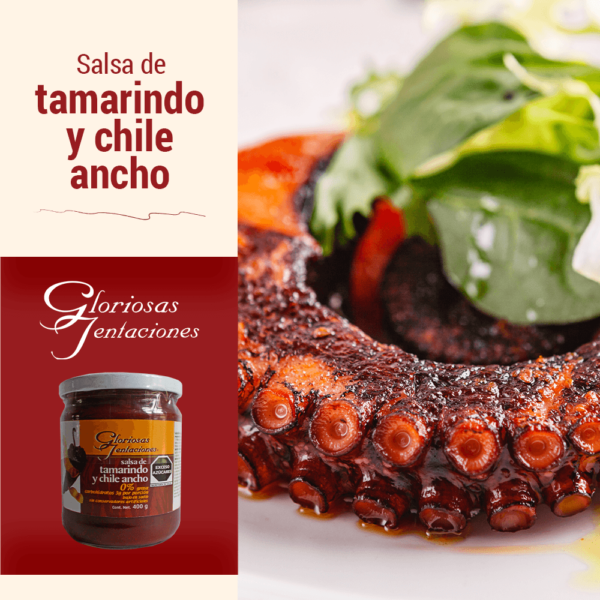 Salsa de Tamarindo y Chile Ancho 400gr - Image 3